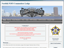 Tablet Screenshot of norfolkfop3.com